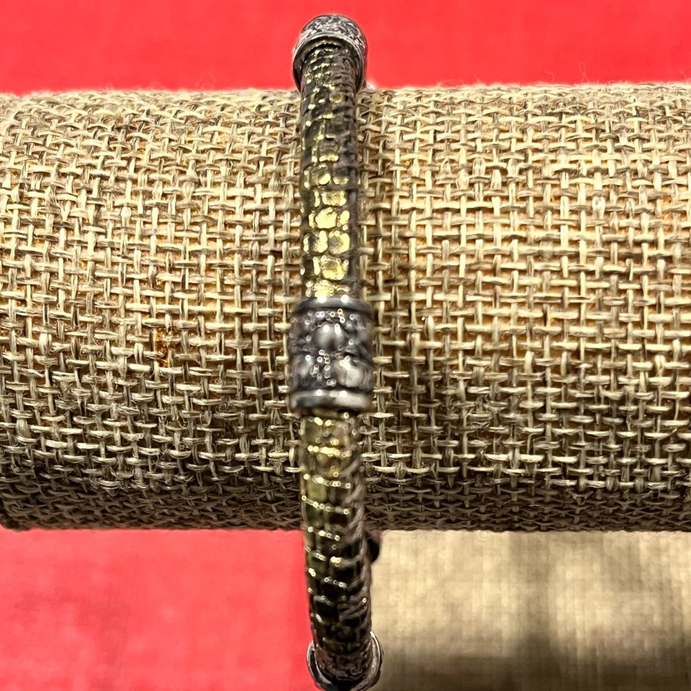JOHN HARDY ‘JAI’ RARE AUTHENTIC PRE-LOVED LEATHER & STERLING SILVER BRACELET - Picture 4 of 10